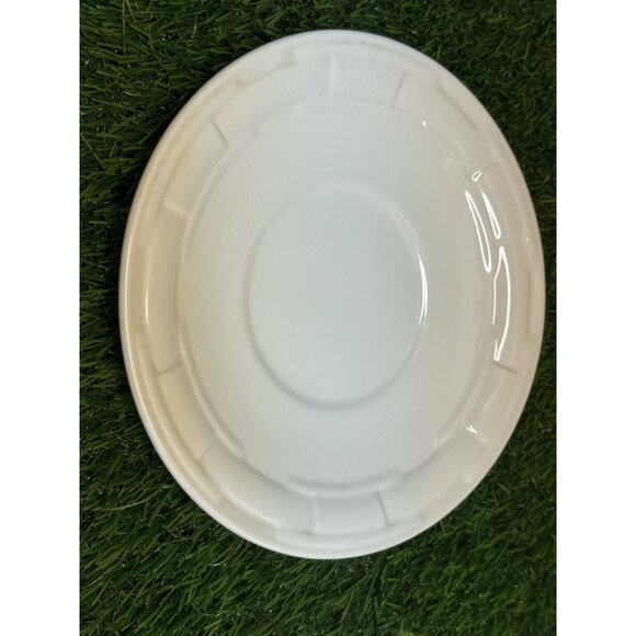 Longaberger Woven Traditions Ivory Cappuccino Cup /Soup Bowl & Saucer - Picture 6 of 7